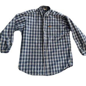 Carhartt Extra Large Tall Multi Color Plaid Button Front Shirt